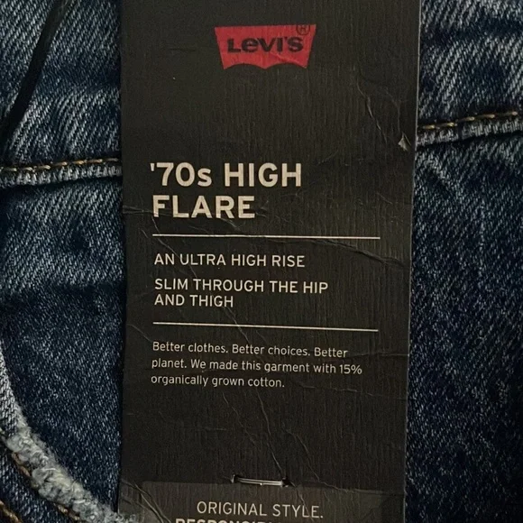 Levi's® Premium70'S HIGH FLARE WOMEN'S JEANS 28 X 32